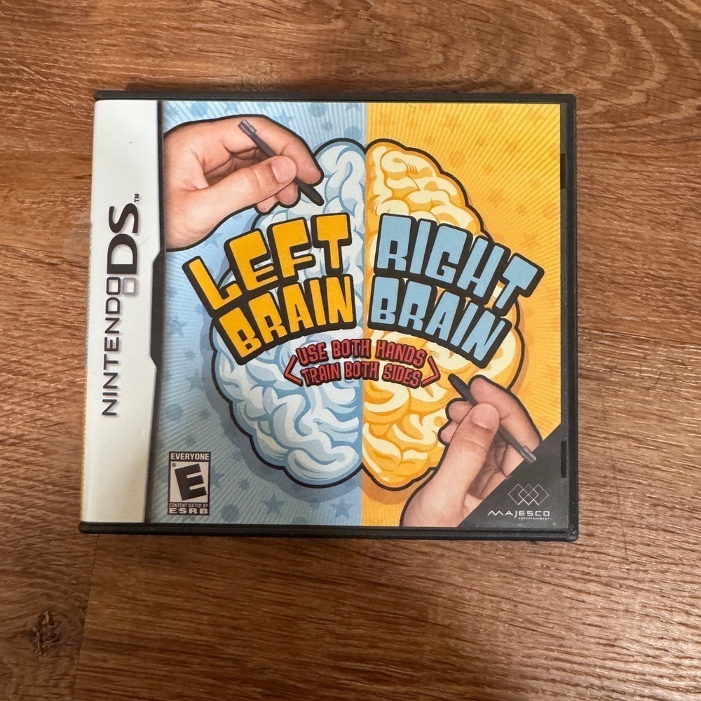 Nintendo DS Left Brain Right Brain Game